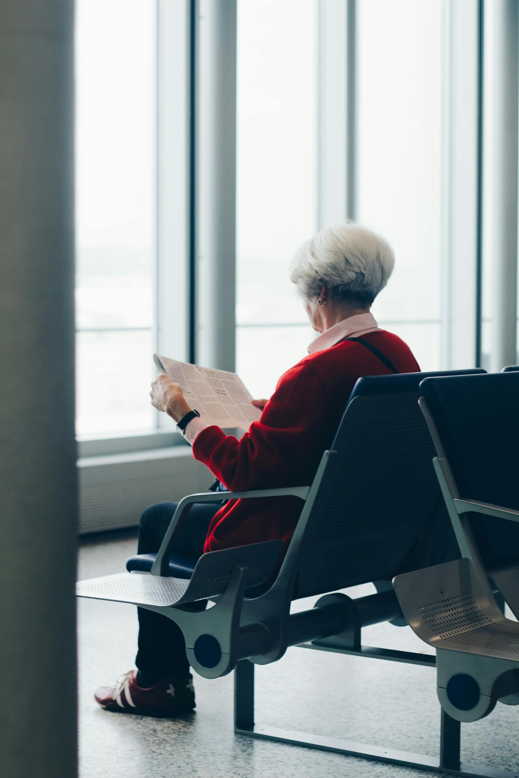 Personne agée choisit son viager